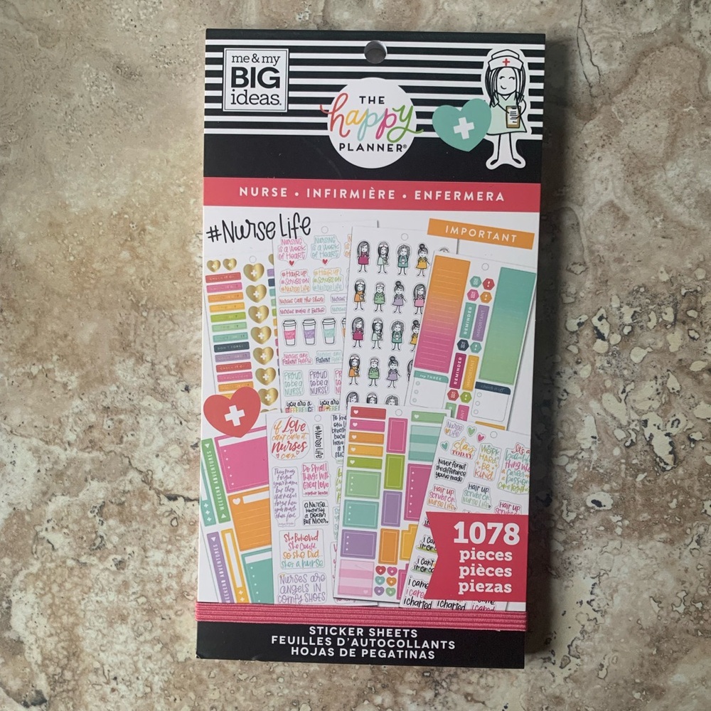 The Happy Planner Nurse | 1078 pcs